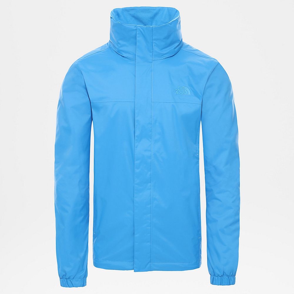 The North Face Rain Jacket Mens Australia - The North Face Resolve Blue Hiking (KCL-985367)